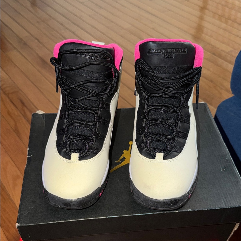 Air Jordan 10 Retro GG Vivid Pink Size 7y